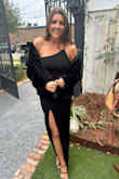 I am obsessed with this jacket! It was soo perfect for a winter wedding! - Jordan S.