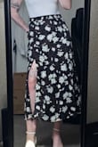 It fits very well and I love the colors. It has perfect fall vibes but I will be wearing it year-round. The length is perfect and exactly what I've been looking to add to my wardrobe. - Rory C.