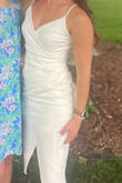 I wore this to my bridal shower and it was perfect! Wonderful length, fun, and flirty at the top. - Rachael N.