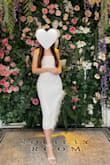 I LOVED this dress so much for my bachelorette but it kinda fell apart an hour into wearing it for the first time.:( I was so sad, but it still looked good and was flattering on my body- just wouldn't wear it again since it tore on the side. - Lanie J.