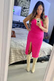 Looks as shown in the picture, good quality, lined, I would buy it again. - Jessica D.