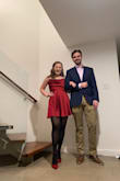 I LOVE this dress. I got it for a nice Valentine's dinner but it can also be repurposed for holiday parties or cocktail events. The material looks and feels expensive and silky smooth. The fabric drapes in such a flattering way. I felt like a doll. My boyfriend told me I looked like a present! It is a little short but worked for me because I am short and I wanted to show some leg. I am small-chested but the adjustable shoulder straps made it fill perfectly on my bust. - Lydia C.