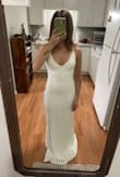 I'm having an intimate outdoor ceremony and wanted something elegant and simple that still looked like a wedding dress. I was super pleased with the fit and quality of the dress. It's comfortable but looks expensive. - Avery R.