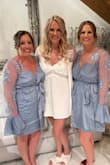 I had the hardest time finding a slip for a wedding day getting ready that wasn't too tight or see-through, and then I found this! It was so cute, soft, and comfy! 11/10 recommend. - Kaylee M.