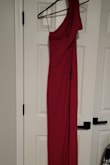 The fit and quality of the dress are great but it is not the bright red that is pictured on the site. It's more dark and dull. I was disappointed as the color was a big part of the reason I bought it. - Marta L.