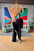 This dress was perfect for a winter wedding! I got so many compliments and it was very comfortable. It was a but tight in the arms but as the night went on it seemed to loosen up. - Stacia C.