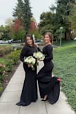 This dress is stunning and elegant. Wore it to a wedding and it was stretchy and comfy. Super long, so heels is a must! - Yelena I.