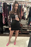 The dress was fabulous! It's short and tight, and you can't wear a bra with it. But if you're good with that, you'll love this dress. Super sexy! - Sarah W.