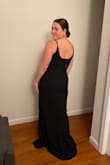 This dress was just perfect! I felt great and got so many compliments on it. It is quite long, so I did have to get it hemmed but besides that, it fit wonderfully! - Laura C.