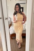 This is the perfect beach chic outfit! Comfy and hugs your curves perfectly. I love how beachy it looks and hides any imperfections - Natasha L.