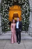 It was definitely snug, and I wore a shaper underneath. I also wore 5" heels, and that had the dress at the right length. I received many compliments at the wedding we went to, and I was really pleased with the dress. - Lauren R.