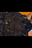 We were so excited when we ordered this dress for my daughter's prom. Initial thoughts were the dress was gorgeous, corset style top was well made. As soon as my daughter tried it on, it was very obvious that a layer in the very front was sewn upside down. All the sequins were hidden and even sewn straight through. Extremely visible and an eye sore. Reached out to customer service and was told it was out of stock so unable to exchange it, but offered a refund if we returned it, or a lousy 40% rebate to keep. 40%???? No thanks. - Heather S.