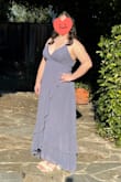 My daughter wore this dress to prom, and it was beautiful. The Large and the style fit her size 14 figure perfectly. - Priscilla F.