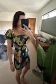 Thank you! It had zero forgiveness on the zipper mid-back, and I couldn't get it safely up. Love the rest of the fit, perfect. I'm going to try and order the small and hope the body fits close the x-small! - Leah G.