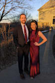 I LOVE this dress; it exactly fit my vision. I chose it for a winter wedding but I think it's classic enough to wear over and over for other events. I got a ton of compliments on the style and color. I also really loved the fabric. I'm 10 months postpartum so just starting to get my figure back but not 100%, and I feel like the dress was super flattering to my body type (Pear). Lastly, I would say I am generally a size S, and the site recommended I try XS for this dress and it was 100% spot on. Size down I think, particularly if you are petite. - Sarah C.