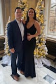I really liked this dress! It fit great and the material had enough stretch for it to be comfortable. The material was thicker so I was able to wear this to a winter wedding! - Sabrina B.