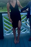 This is my go to dress for rehearsal dinner or more cocktail leaning weddings! - Sabrina B.