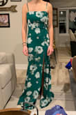 Dress fits perfectly and is so flattering!! I was a little nervous the pattern would be grandma-ish, but when I tried it on, I immediately fell in love. 10/10 definitely recommend!! So happy with it. - Rayna S.