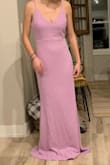 This dress was a great color but just wasn't what I was looking for. The style didn't fit my body well. - Rayna S.