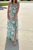 Such a gorgeous dress! I wore it for a rehearsal dinner and it was so pretty and comfortable! I got a ton of compliments on this dress! Highly recommend! - Skylar D.