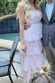 Gorgeous statement dress. Even prettier in person! - Ana S.