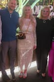 Such a fun 2 piece set. I wore this in Vegas for a night out to celebrate before my wedding. The fabric is very stretchy and flattering. I hope I can wear it again to something! - Marti C.