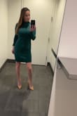 Love this sweater dress! It's not too thick and the material is soft and stretchy. - Leslie S.