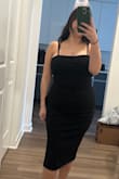 This dress was perfection, with great material, and fit like a glove. Highly recommended. - Ada A.