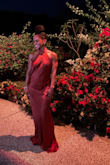 Light and comfortable but also elegant. Had to get it altered up top and it was a bit long but I am also petite. The simplicity and elegance allow you to dress up or down and can work for many events. Also, love the color. - Nicole J.