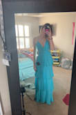 I absolutely loveeee this dress!! It's so perfect! I was originally going to wear it as my prom dress, but it's just a little too casual. I ended up keeping it to hopefully use it for rushing next year! - Lilly H.