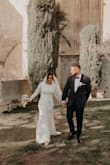 I bought this dress for my wedding photo shoot. I decided to shoot my photos in France (winter) so I wanted a long sleeve dress that looked elegant and modern at the same time, and this dress was perfect for that. - Claudia A.