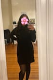 I usually wear a small but always size down for sweater dresses because of my height. This dress is so comfortable for the colder months and still fashionable. Wish they had it in additional colors because I'd love to order more. - Mileena A.