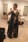A bit long, but otherwise a beautiful dress! - Alyssa I.