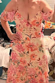 Very flirty! Fit was great, as several of LuLu's dresses (on me) does not enough coverage for the girls. I usually have to alter or pin the cleavage area so I'm not spilling over. - Cindy H.