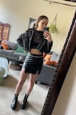 So cute, wore it to Drake and it was perfect. Definitely going to be wearing this dressed up or a little cute-casual. Very happy about this one - Catherine A.