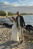 My husband and I recently eloped on the Big Island, Hawaii. I wanted a simple, curve hugging dress, and this one did not disappoint! When my husband saw me, he teared up and said "You look stunning". I felt beautiful and that's the most important feeling! Thank you, Lulus!! - Jennifer L.