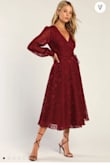 Beautiful dress ordered for a wedding. Helpful to enter your bust waist and hip size and weight as you place your order . Thought great this will definitely fit ! 
Eagerly awaiting my dress which was delivered but the bust size is way smaller !! 
Really disappointed as left with a dress I cannot wear and been advised cannot return even though paid £90 for it . 
Would not order again from here - Alyson J.