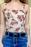 I absolutely love how soft this top is! It is very comfortable to wear, and it is a very versatile outfit. I ordered a medium and it fit well, the only issue I had was it was looser around the bust area, but that is because I am extremely flat chested. I have to order a medium because I have very broad shoulders. I also like to wear a bra with most of my outfits, and you can see in picture 2 it is hard for me to wear a bra without it being visible, so if you are like me you will have to wear pasties or a balconette instead. Overall, I love this top and would recommend to a friend! - Emma P.