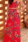 A little too long but that can be easily hemmed. Beautiful fabric! - Mari M.