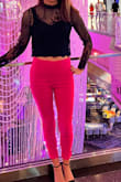 Loved this top for a night out in Vegas. Bought a black cami on Amazon because this top doesn't come with anything to wear under, but I loved the look and it was comfortable to wear. - Kristin S.