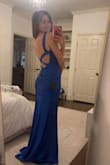 It is so classy and pretty; I love it. It looks just like How To Lose A Guy in 10 Days dress but in blue!! It is so flattering - Gracie C.