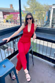 I love this jumpsuit! I have worn it for a bachelorette party and to attend a drag show/night out. The fit is phenomenal, hugs all the right places. The color is vibrant, and best of all, it's so comfortable! Easily worth every penny. - Ashton L.
