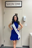 I purchased this dress for my daughter (super last minute) for a television interview. I had to overnight it to get it in time and she just threw it on in the car as we were driving there! It ended up being the perfect dress! The color is bold and vibrant and the fit was exactly to size. The fabric is a very nice quality and lays beautifully (even when it's just been taken out of the bag and thrown on immediately!) I only wish it was offered in more colors because I would buy it for her in every single color! - Jennifer M.