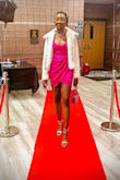 This dress looks amazing on my daughter. She was confident and comfortable in this dress. Thanks, Lulus! - Kamara M.