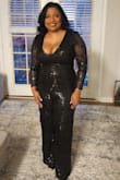 I loved this jumpsuit. It fit true to size and very comfortable. Received so many compliments on it. I had to get it altered as it was long but that was no problem. - Nicole B.