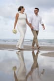 I am 6 months pregnant and this dress was perfect. It's truly stunning and has enough elasticity to fit very comfortably with my growing baby bump. It is long. I am 5'10 and the length with flat heels was perfect. - Laura Q.