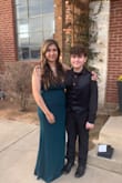Dress was a little long, which made it harder to walk in, but I still loved it. The color was really beautiful. - Rosa A.