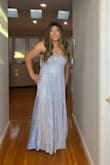 Fun dress for a dance/ball event! Feels like the quality is good, comfy, and very fun and sparkly! - Gregory L.