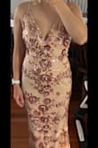 I was looking for a dress for my brother's wedding and was recommended to look through Lulus. A quick search and I found THE perfect dress. I wanted something light pink with some sequins, and this dress did not disappoint! Fits true to size. I am 5'1 with a smaller bust, so I do need some filler to make the chest pop a bit. Otherwise, waist and hips are sized appropriately. Length is also great for 3 in heels. The price is unbeatable! Definitely looking forward to shopping more on Lulus for future events. - Elizabeth L.