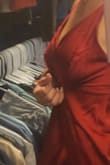 The fabric piece that is supposed to lay flat sticks out straight and it looks like I'm firing things out of my nipple. It looks odd to wear the dress and unfortunately, I got it on sale so I can't return it. Bummer. - Ashley I.
